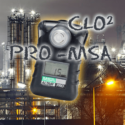 Détecteur monogaz MSA Altair PRO CLO2 dioxyde de chlore