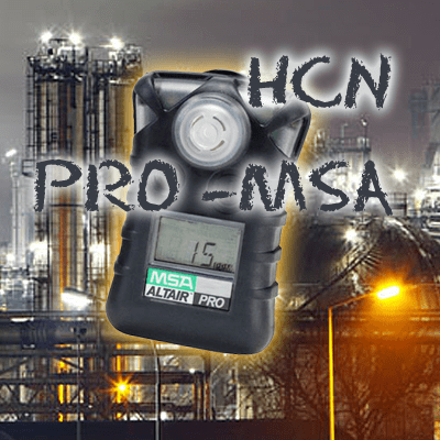Détecteur monogaz MSA Altair PRO HCN cyanure d'hydrogène