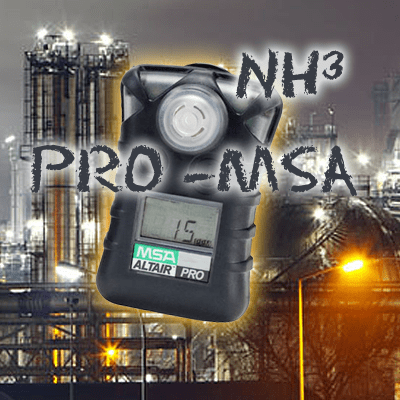 Détecteur monogaz MSA Altair PRO NH3 Ammoniac