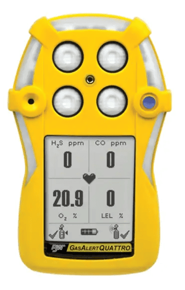 Détecteur multigaz GASALERTQUATTRO