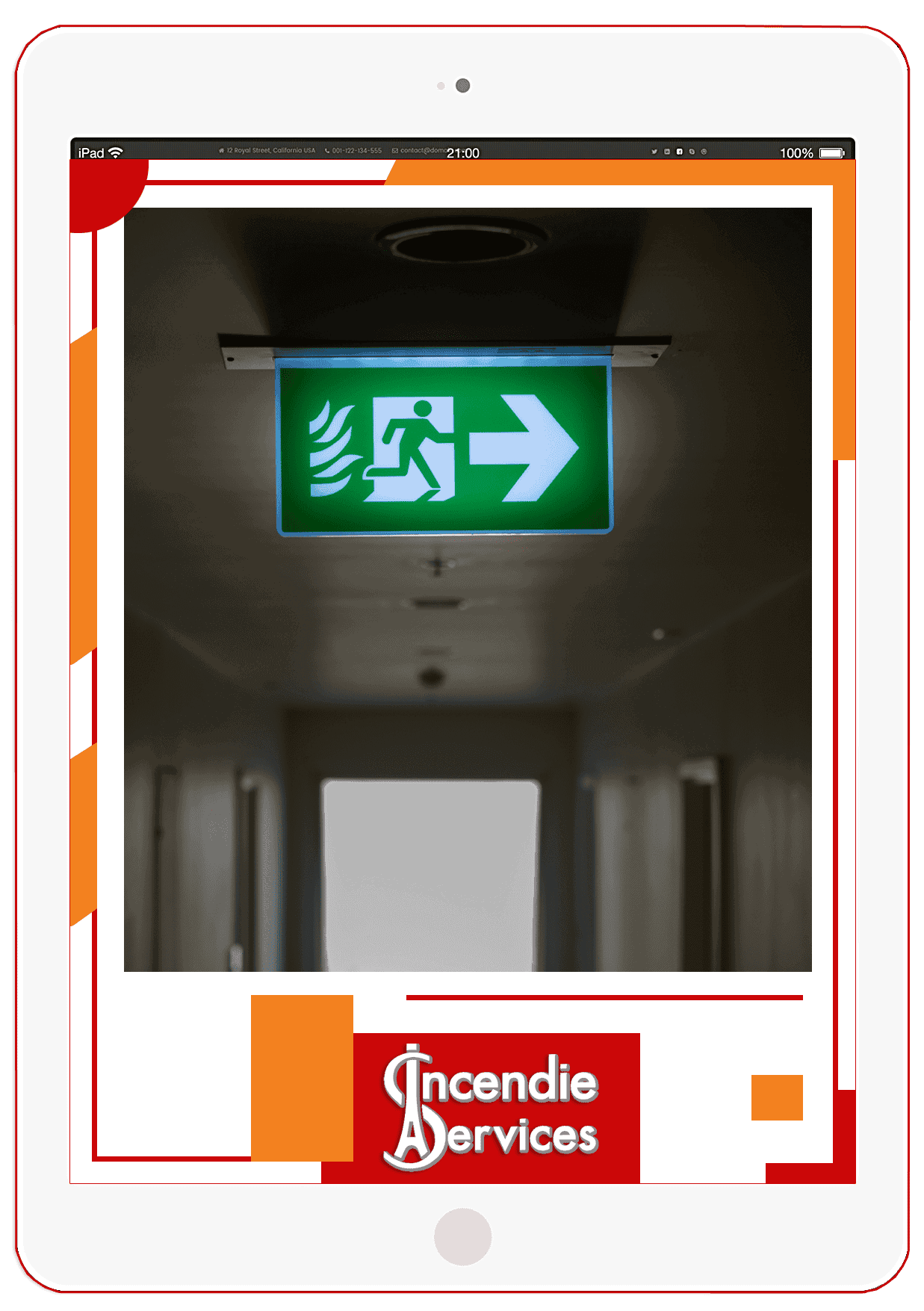 ISP Incendie Service Paris Éclairage de sécurité