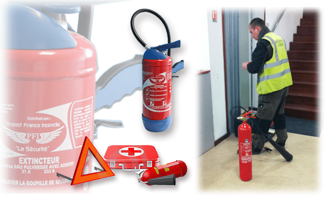 Installateur d'extincteurs incendies certifiés par les compagnies d'assurance, ADMIS Services France