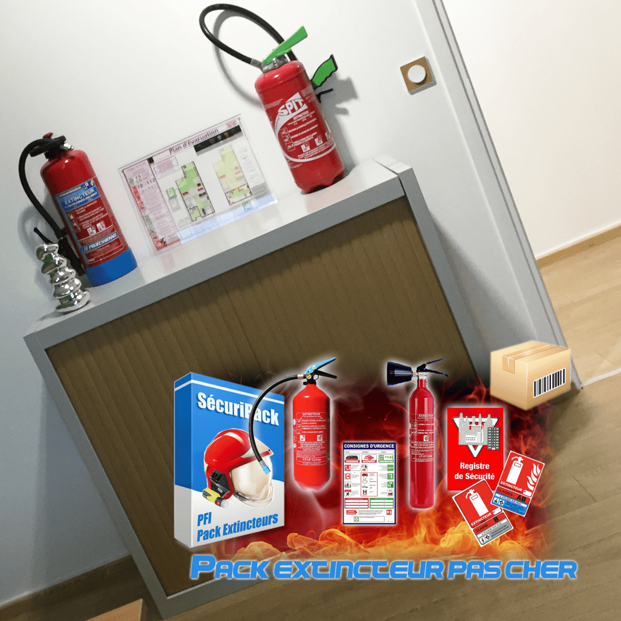 Extincteur Incendie Pour Entreprises ▷ INFOS & PRIX